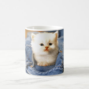 Mug Café en céramique Mug-Blue Jean Kitten