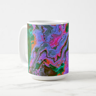 Mug café en marbre aigre
