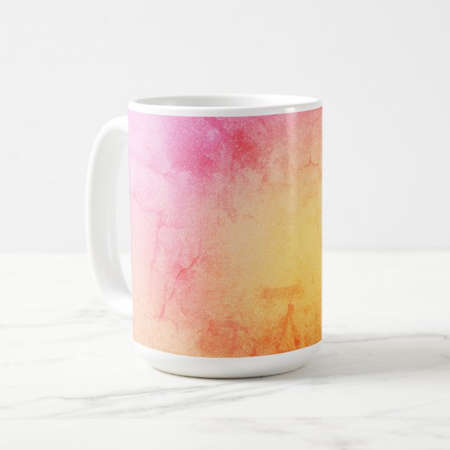 Mug café en marbre couchant (Devant gauche)