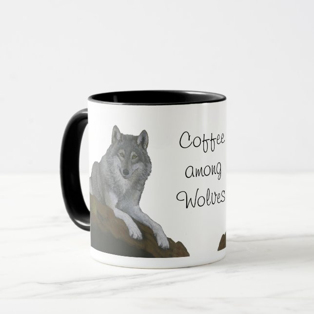 Mug Café entre loups (Devant gauche)
