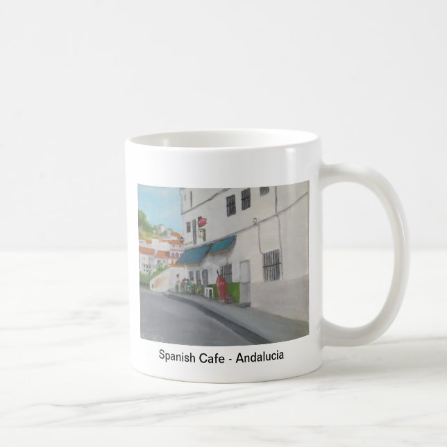 Mug Café espagnol - Andalousie - Gaucin (Droite)