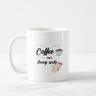 Mug Café et chaussons flous