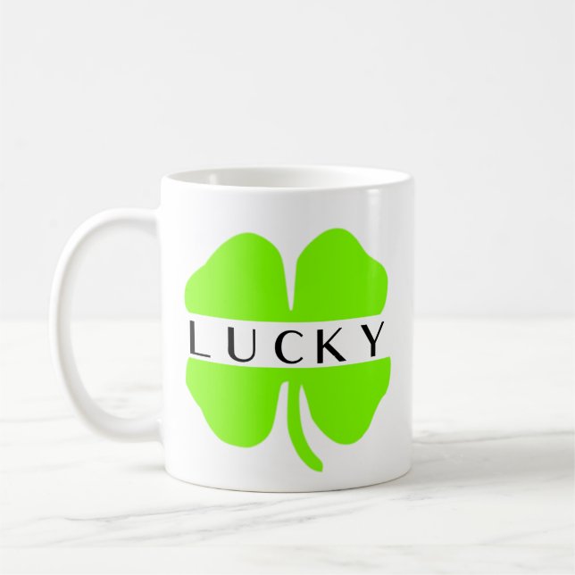 Mug Café et thé chanceux (Gauche)