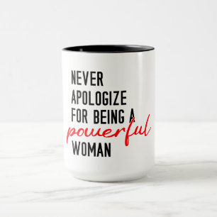 Mug Café Féministe Puissant