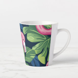 Mug café Flamant rose du matin