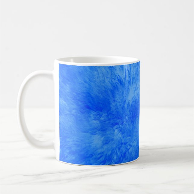 Mug café Frenzy à la fourrure bleue (Gauche)