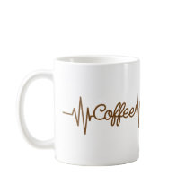 Café Heartbeat, Sepia Design Pour Les Amateurs De