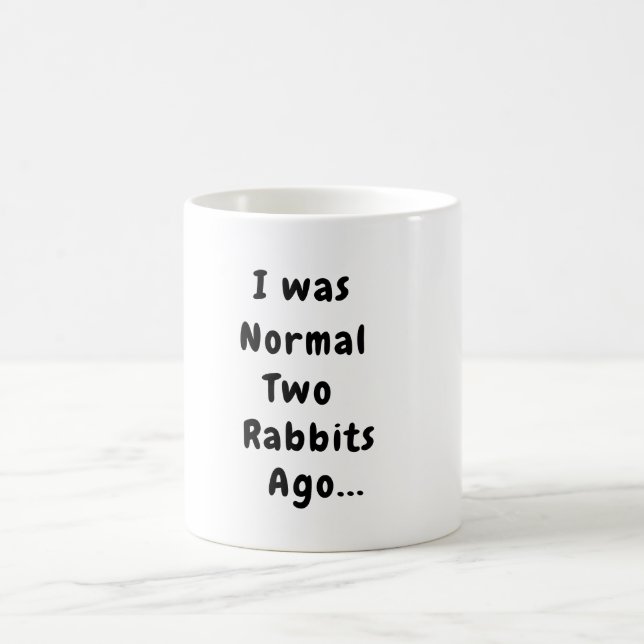 Mug café Humour lapin (Centre)