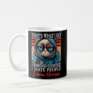 Mug Café I C'est ce que je fais Je bois Café I Casquet