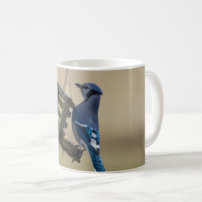 Mug café Jay Bleu (Devant droit)