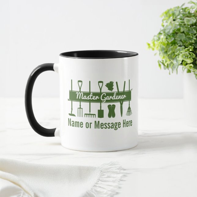 Mug Café Maître Gardener Personnalisé (Créateur téléchargé)