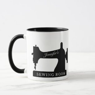 Mug Café mixte de la salle de couture avec bain de va