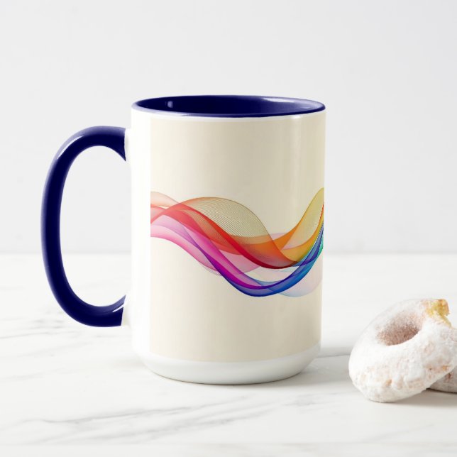 Mug Café moderne Café Café ou Bar Custom Barista (Avec donut)