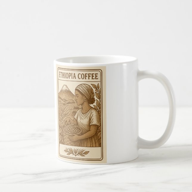 Mug Café Mug_Ethiopian Café collectible (Droite)