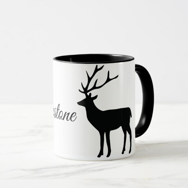 Mug Café Mug-Yellowstone Deer (Devant droit)
