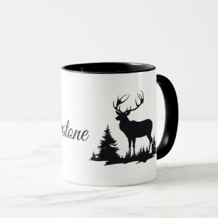 Mug Café Mug-Yellowstone Elk