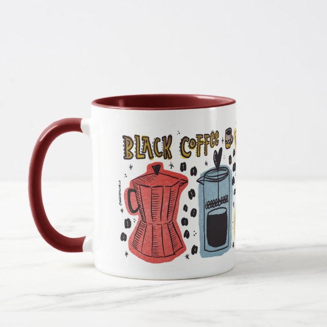 Mug Café noir (Gauche)