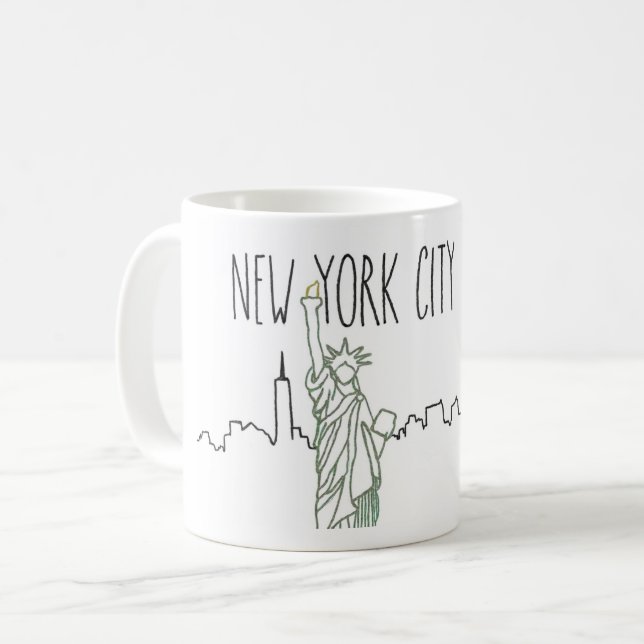 Mug café NYC (Devant gauche)