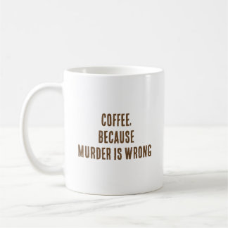 Mug Café, parce que le meurtre est faux