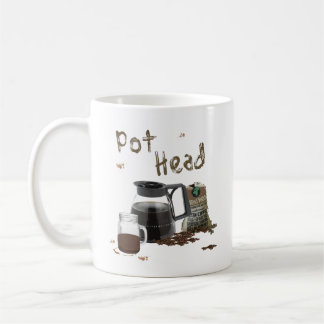 Mug Café Pot Head