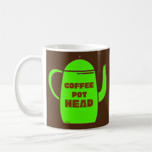 Mug CAFÉ POT TÊTE drôle de jeu de café idée cadeau