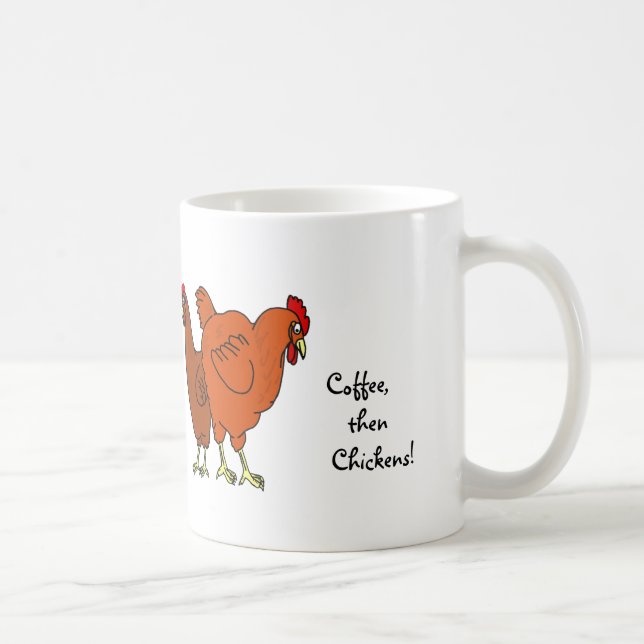 Mug Café, puis poulets ! (Droite)