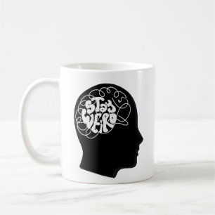Mug Café "Reste Bizarre" Concept Tourbillon Cérébral D