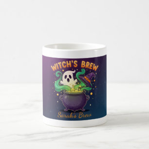 Mug café sorcière personnalisée