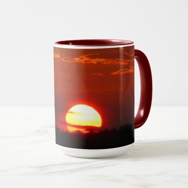 Mug Café Sunrise (Devant droit)