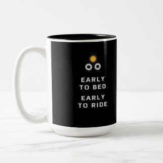 Mug café Sunrise pour le cycliste