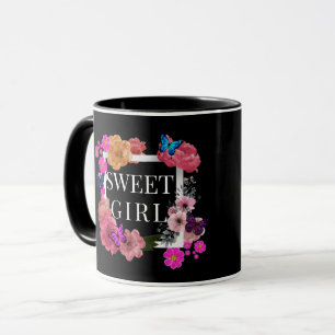 Mug café Sweet Girl tendance