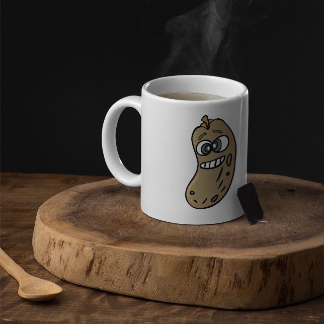 Mug café visage cacahuète cacahuète (Créateur téléchargé)
