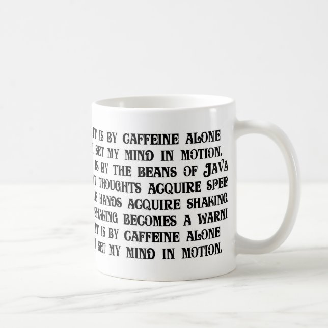 Mug Caféine (Droite)