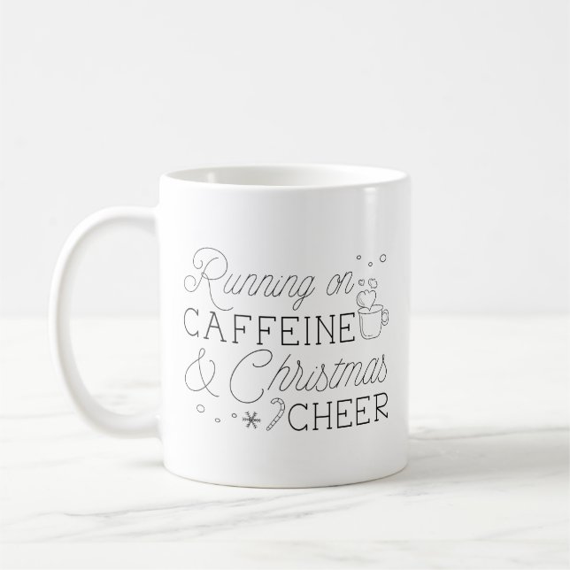 Mug Caféine Et Soin De Noël (Gauche)