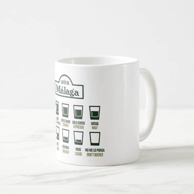 Mug Cafés de Malaga (Devant droit)