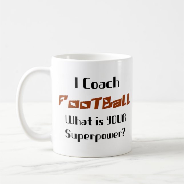 Mug cafétéria entraîneur football (Gauche)