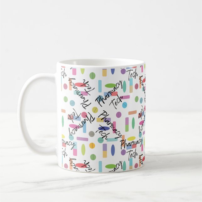Mug Cafetière de la pharmacie Tech (Gauche)