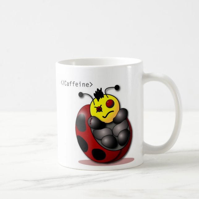 Mug CaffeineLadyBugs (Droite)
