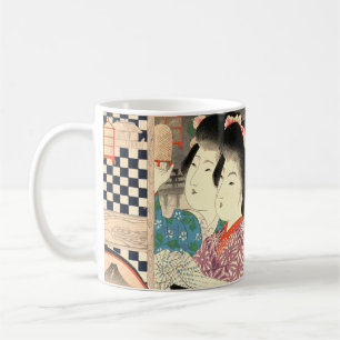 Mug Cage de lucioles - Ukiyo-e Japonais Vintage