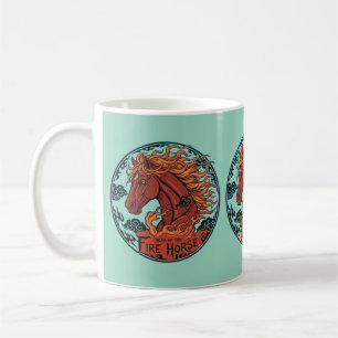 Mug Cahier de design Année du Cheval de Feu 2