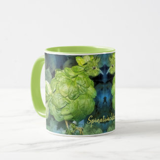 Mug Caille d'épinards