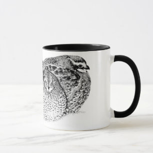 Mug Cailles de blanc de Bob
