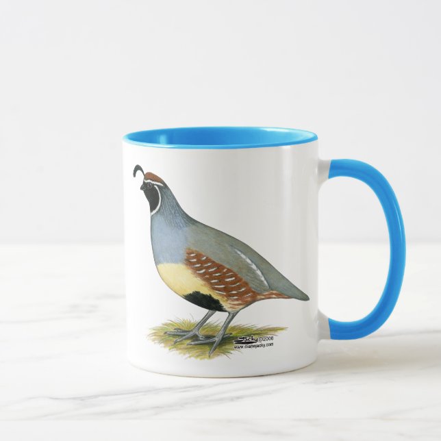 Mug Cailles du désert de Gambel (Droite)