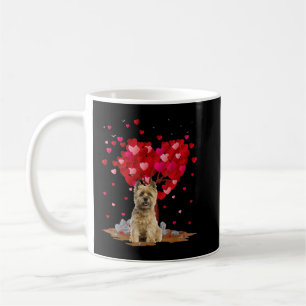 Mug Cairn Terrier Amoureux des chiens Forme cardiaque 