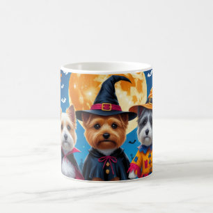 Mug Cairn Terrier Chiens Citrouille Halloween Funny