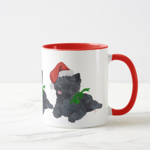 Mug Cairn Terrier Christmas