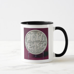 Mug Caisse de miroir dépeignant les scènes courtoise