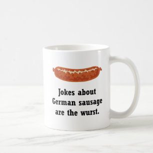 Mug Calembour allemand de saucisse