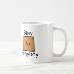 Mug Calembour d'élément de Ponyboy d'or de séjour
