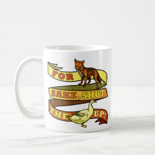 Mug Calembour drôle d'animal de canard de Fox